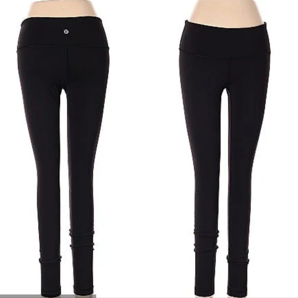 Lululemon classic 31" Align Nulu black leggings sz 6